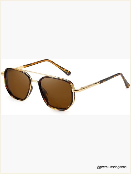 Accessories - Polarized Aviator Sunglasses Square Frame UV400 Protection Driving